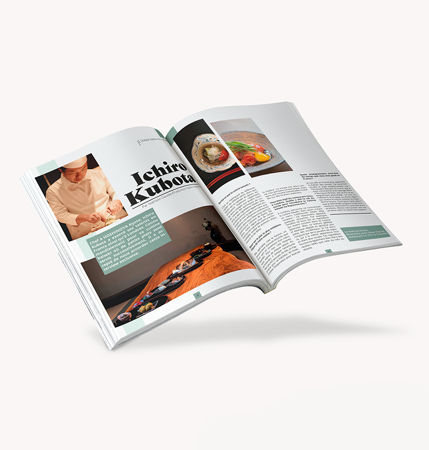 O.U.A.T.I.M.H - Editorial design magazine À TABLE !