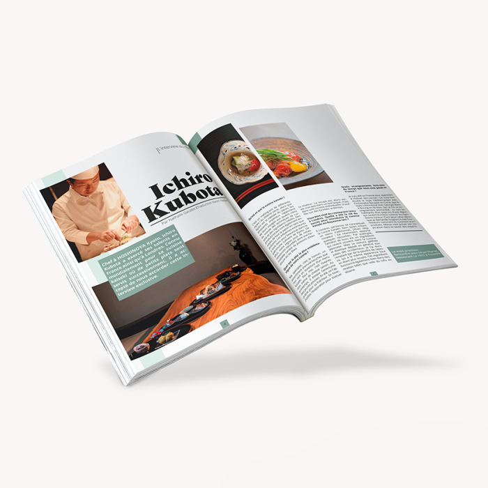 O.U.A.T.I.M.H - Editorial design magazine À TABLE !